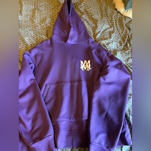 Amiri Purple Logo Hoodie (Winter 2023)